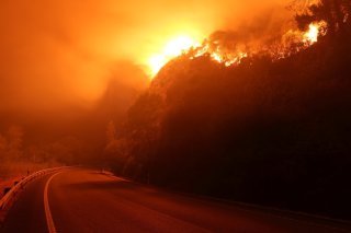 De violents incendies ont touché l'Espagne cet été. KEYSTONE/EPA/SXENICK